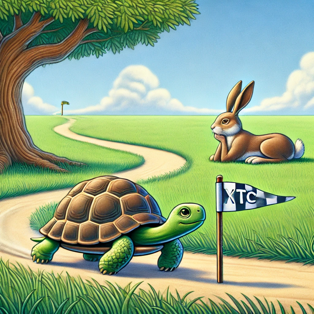 Slow and Steady Wins the Race